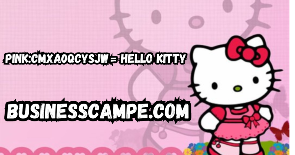 pink:cmxa0qcysjw= hello kitty