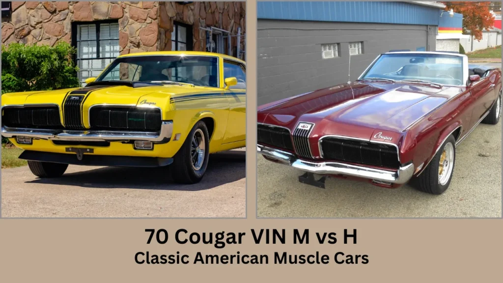 70 cougar vin m vs h