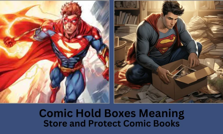 comic hold boxes meaning