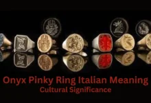 onyx pinky ring italian meaning