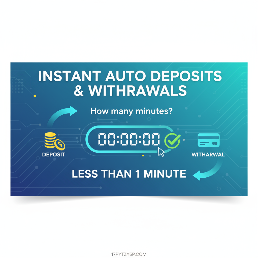 เจาะลึก 17pytzy5p: ฝาก-ถอน ออโต้ กี่นาที? เคล็ดลับเพิ่มความเร็วที่คุณต้องรู้!
